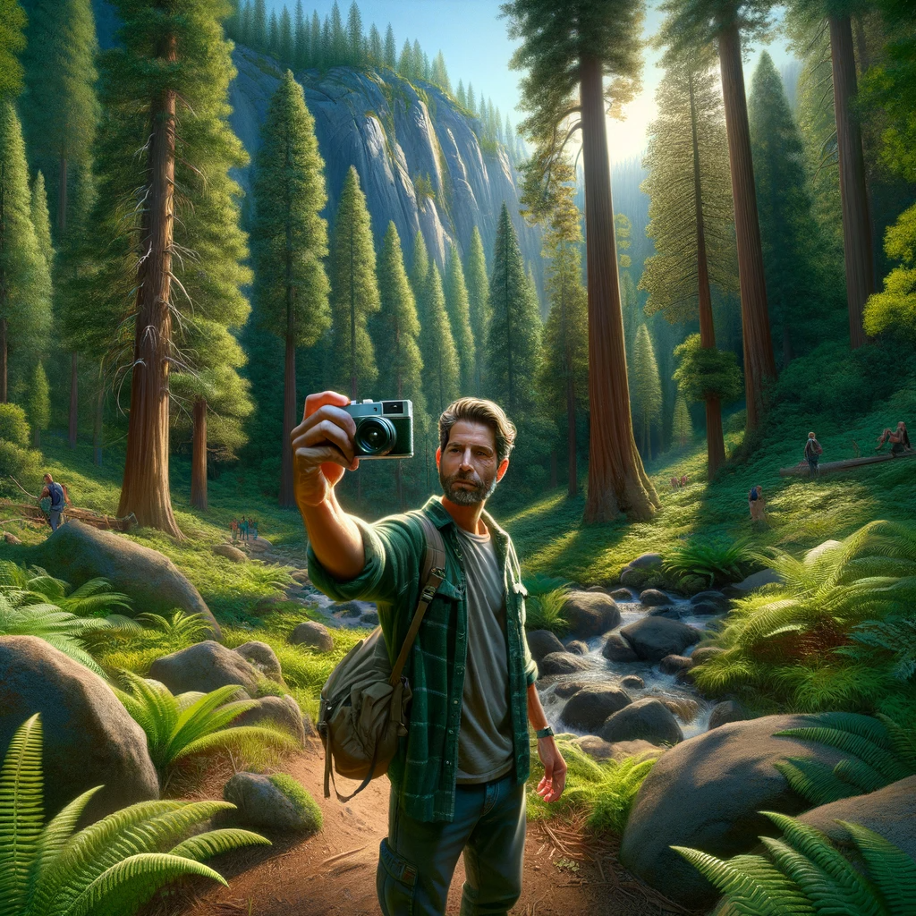 AI Headshot Illustration